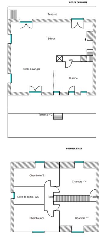 Maison - 78 m² - 5 pièces