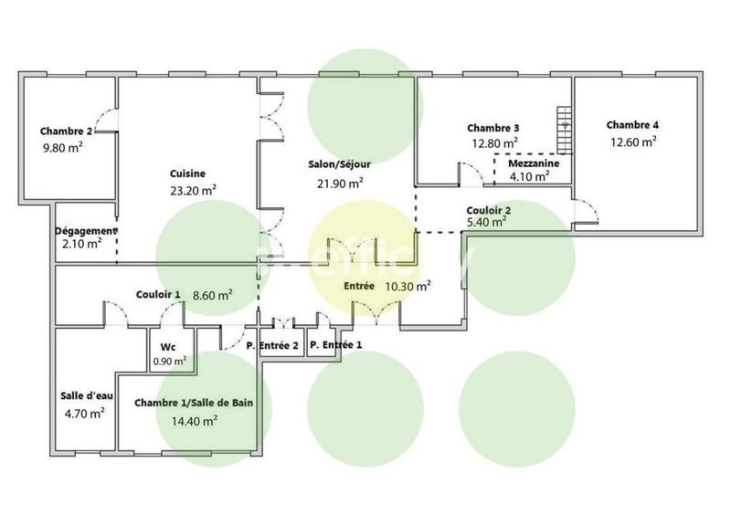 Appartement - 131 m² - 6 pièces
