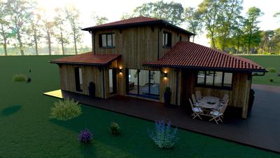 Terrain constructible - 1 200 m²