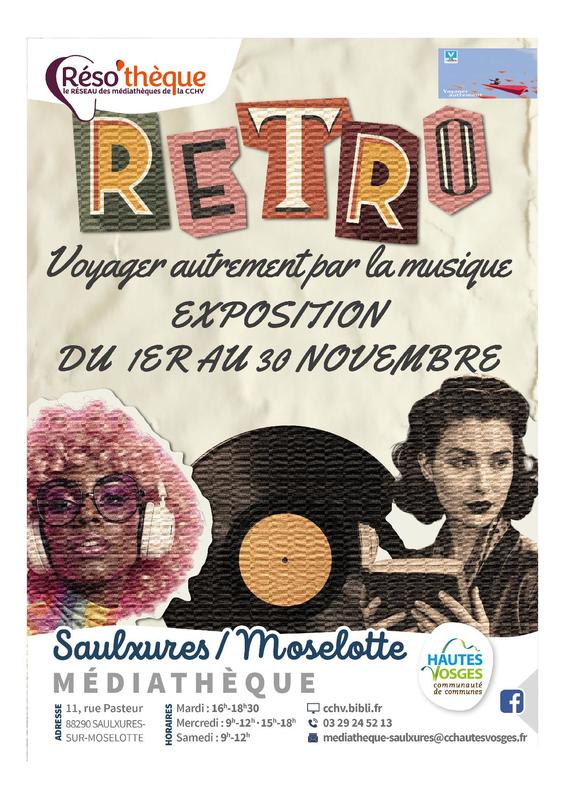 Expo Rétro &quot;Voyager autrement par la musique&quot;