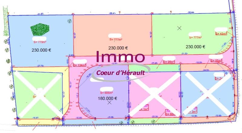 Terrain constructible - 777 m²