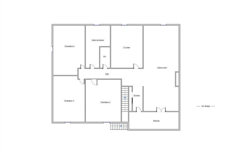 Maison - 110 m² - 5 pièces