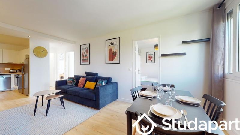 Chambre - 10 m² - 1 pièce