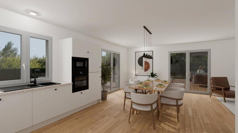 Maison - 93 m² - 4 pièces