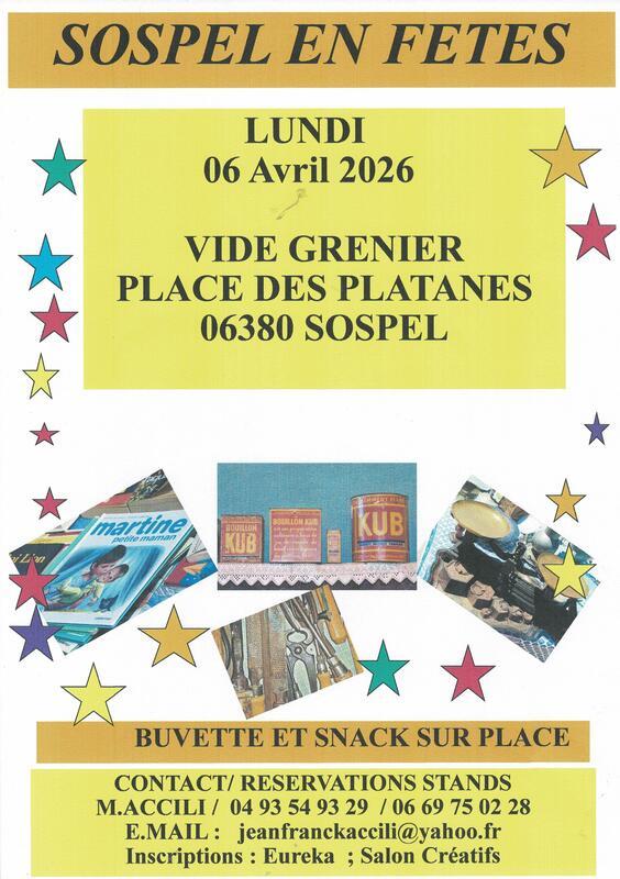 Vide grenier de printemps
