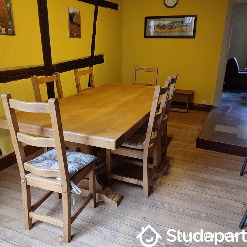 Chambre - 9 m² - 1 pièce