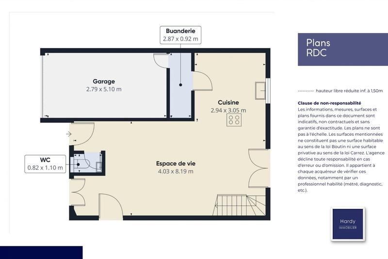 Maison - 98 m² - 4 pièces