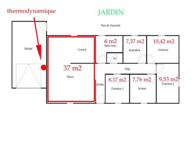 Maison - 95 m² - 5 pièces