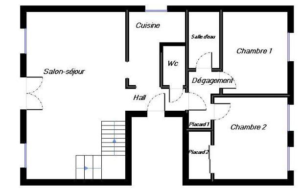 Appartement - 108 m² - 5 pièces