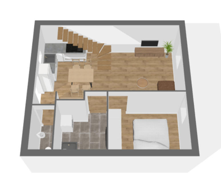 Appartement - 50 m² - 3 pièces