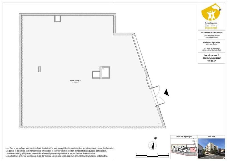 Local commercial - 111 m²