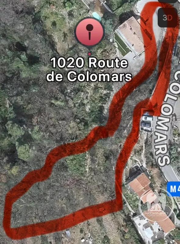 Terrain inconstructible - 2 087 m²