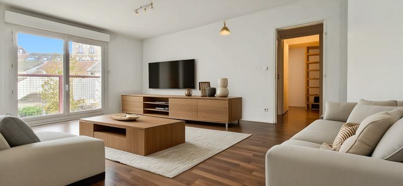 Appartement - 52 m² - 2 pièces