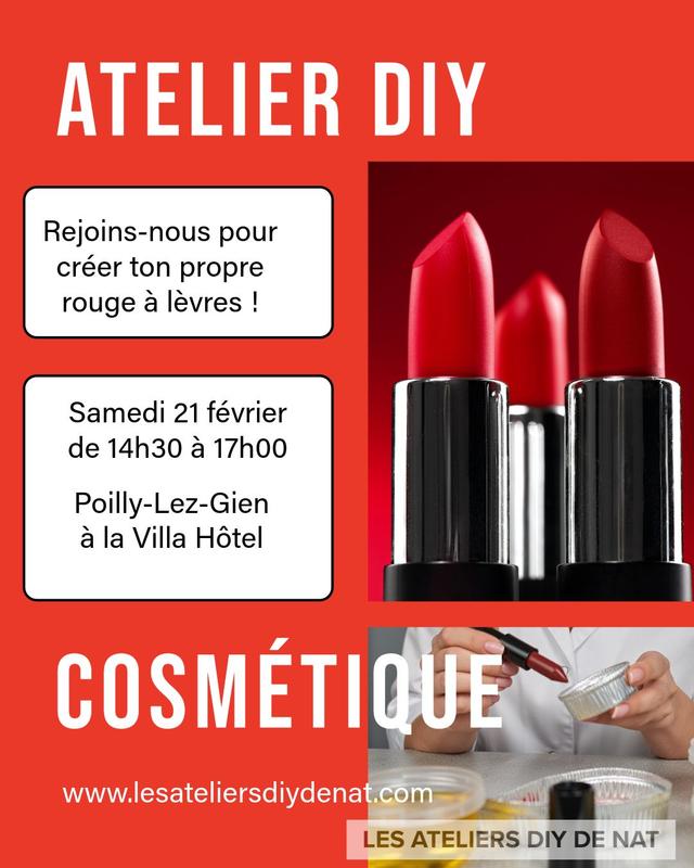 Atelier Diy : Créer ton rouge à lèvres
