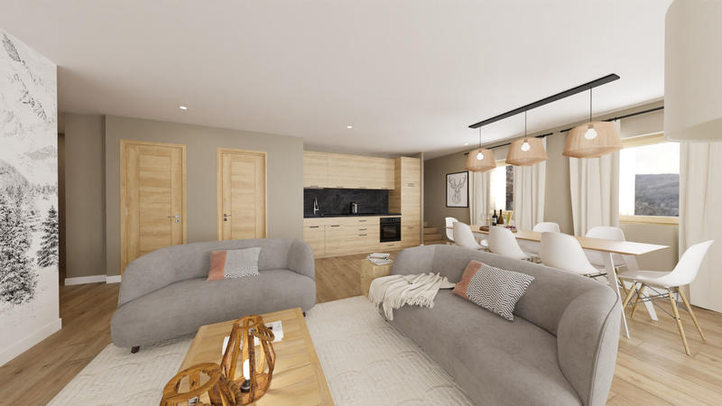 Appartement - 56 m² - 3 pièces