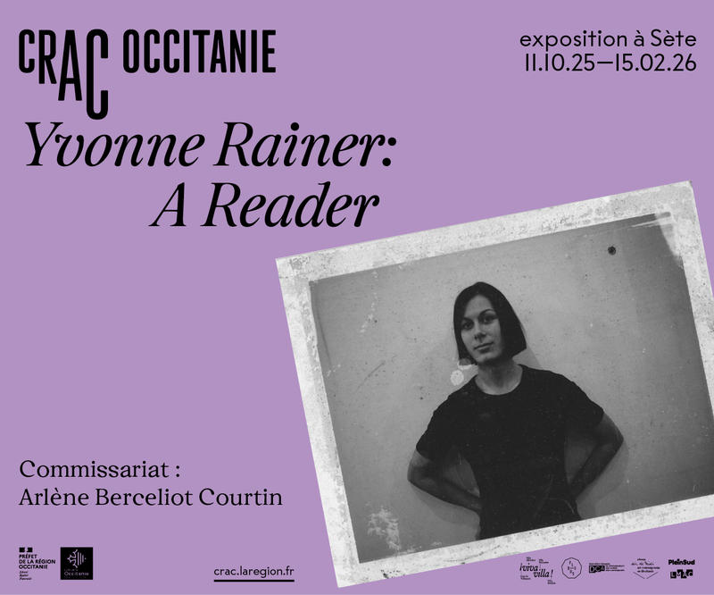 Exposition  : Yvonne Rainer, a Reader
