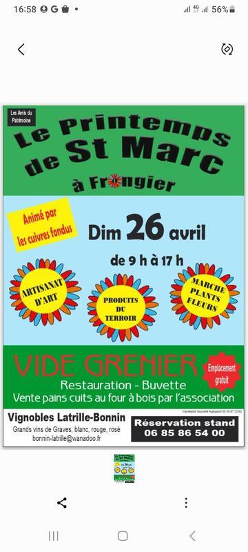 Le printemps de saint marc