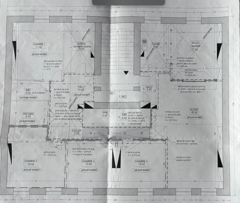 Appartement - 185 m² - 7 pièces