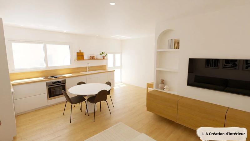 Appartement - 48 m² - 2 pièces