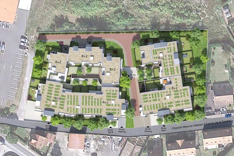 Appartement - 64 m² - 3 pièces