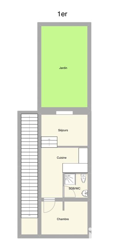 Appartement - 79 m² - 4 pièces