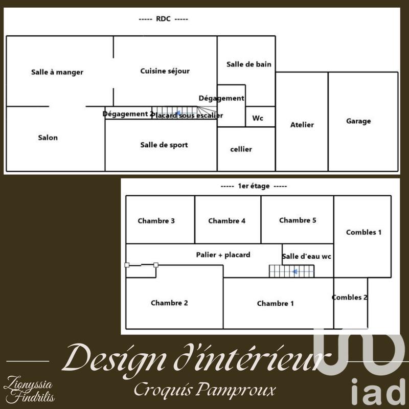 Maison - 180 m² - 7 pièces