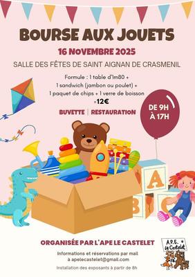 Bourse aux jouets