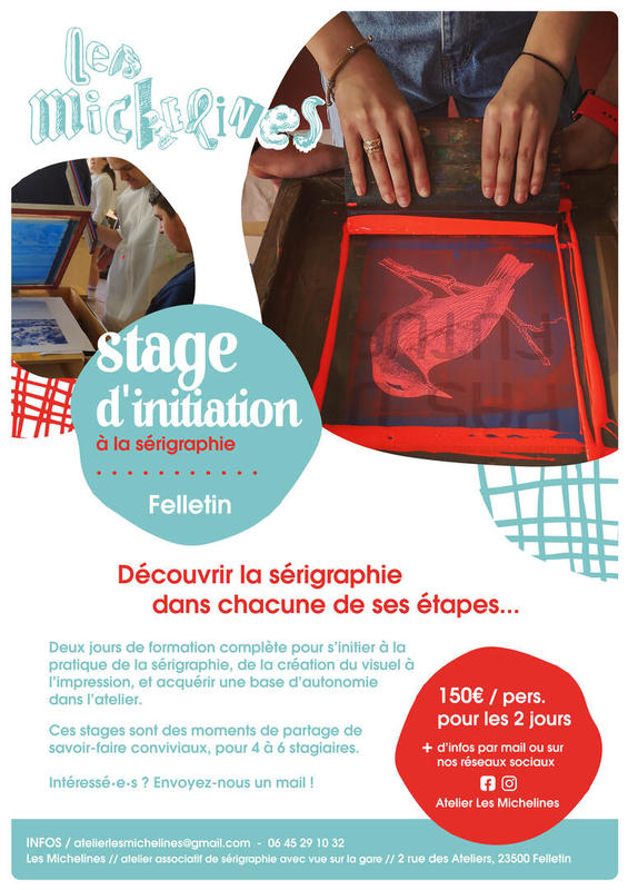 Stage de sérigraphie