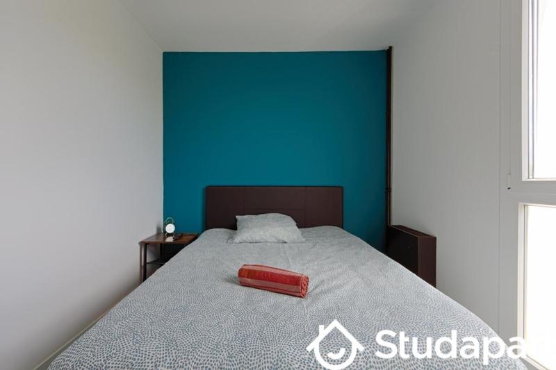 Chambre - 15 m² - 1 pièce