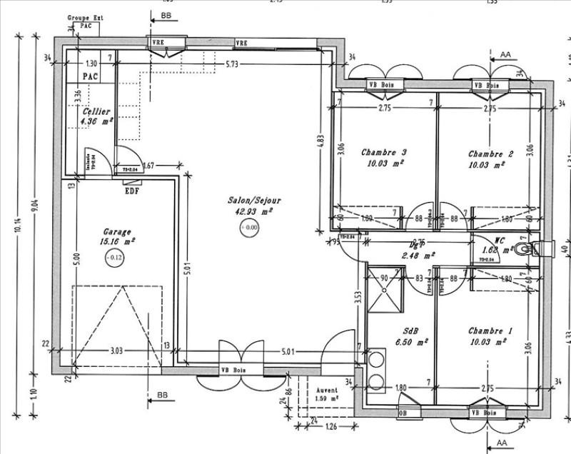 Maison - 88 m² - 4 pièces