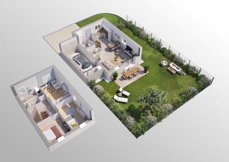 Maison - 83 m² - 4 pièces