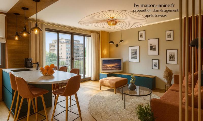 Appartement - 68 m² - 3 pièces