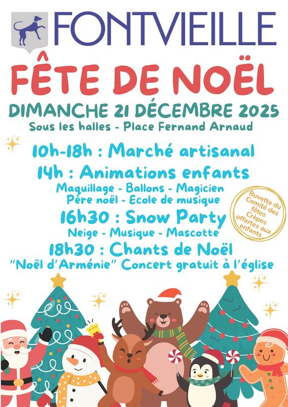 Fête de Noël à Fontvieille