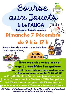 Bourse aux jouets