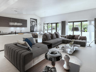 Appartement - 90 m² - 4 pièces