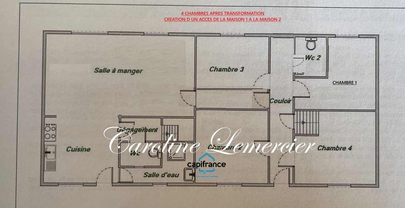 Maison - 133 m² - 7 pièces