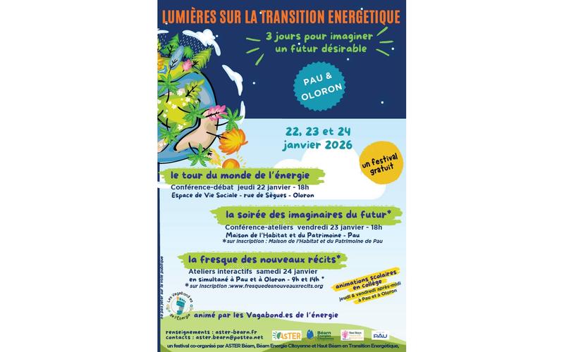 Lumière sur la transition énergétique - Conférence "la soirée des imaginaires du futur"
