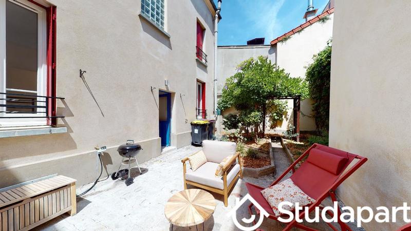 Chambre - 12 m² - 1 pièce