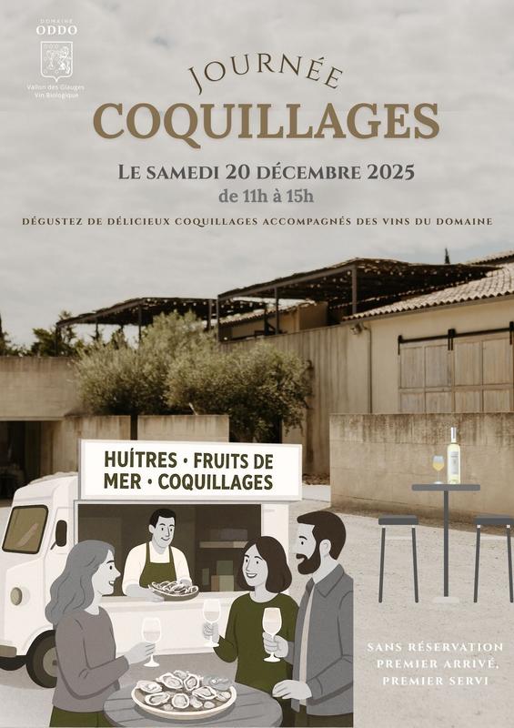 Journée coquillages au Domaine Vallon des Glauges