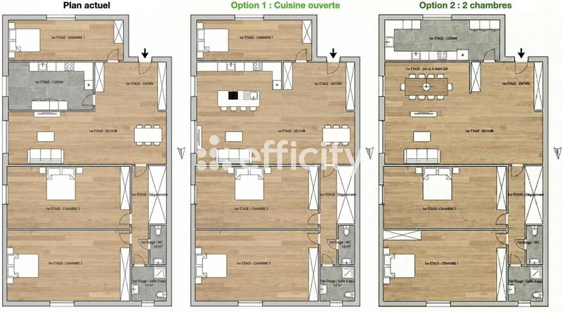 Appartement - 68 m² - 4 pièces