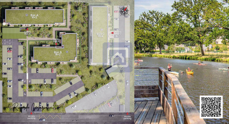 Appartement - 58 m² - 3 pièces