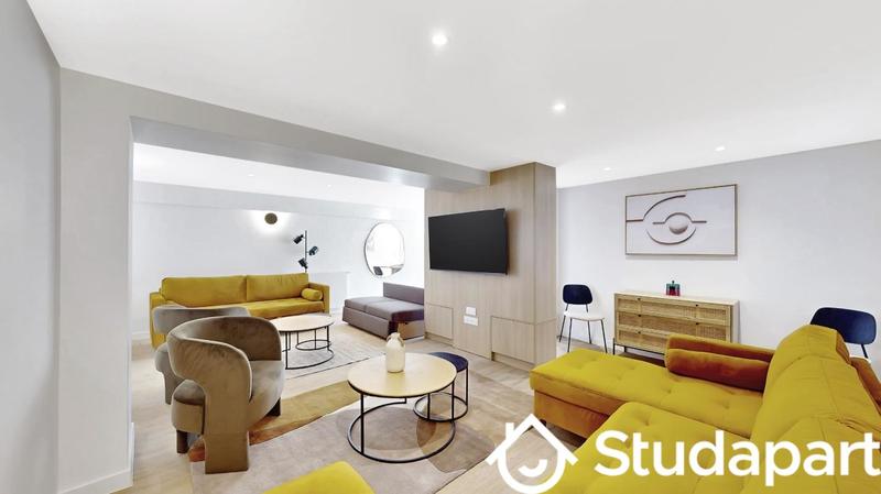 Chambre - 9 m² - 1 pièce