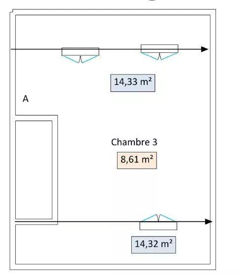 Maison - 88 m² - 5 pièces