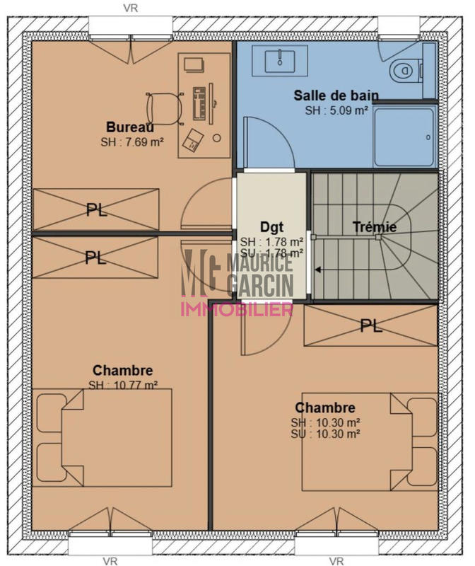 Maison - 75 m² - 4 pièces