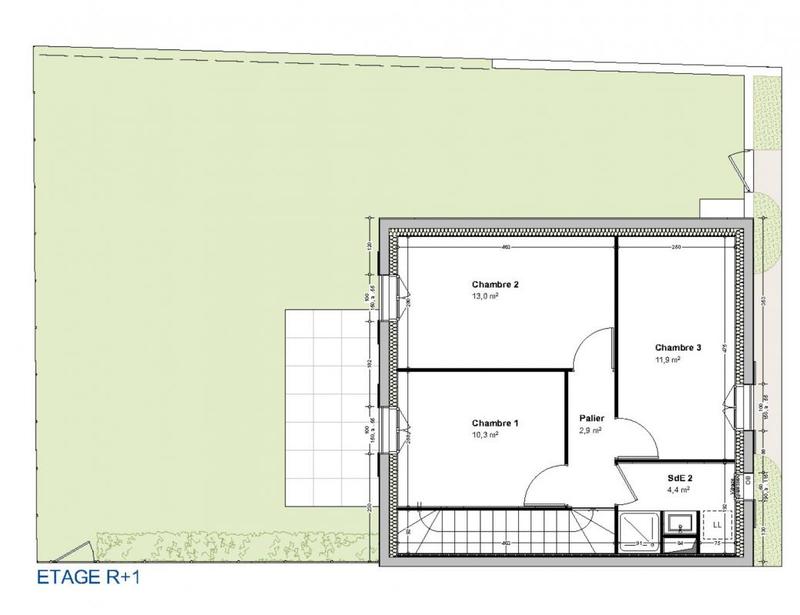 Maison - 85 m² - 4 pièces