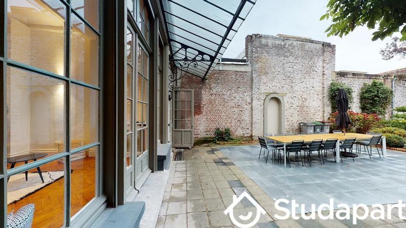 Chambre - 12 m² - 1 pièce