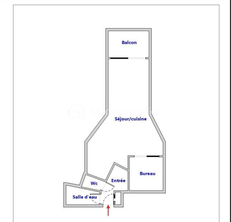 Studio - 39 m² - 1 pièce