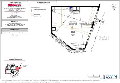 Local commercial - 92 m²