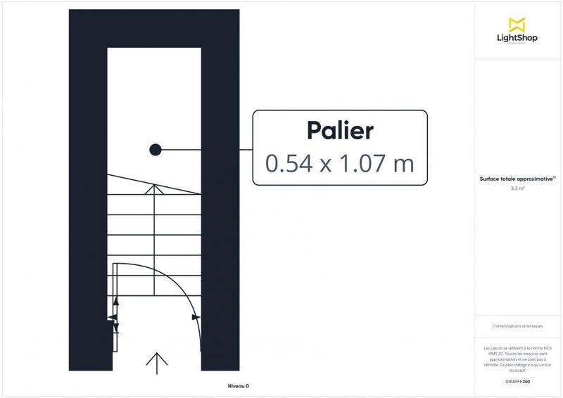 Appartement - 55 m² - 3 pièces