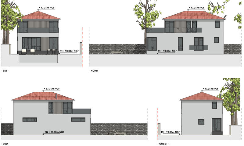 Maison - 200 m² - 5 pièces